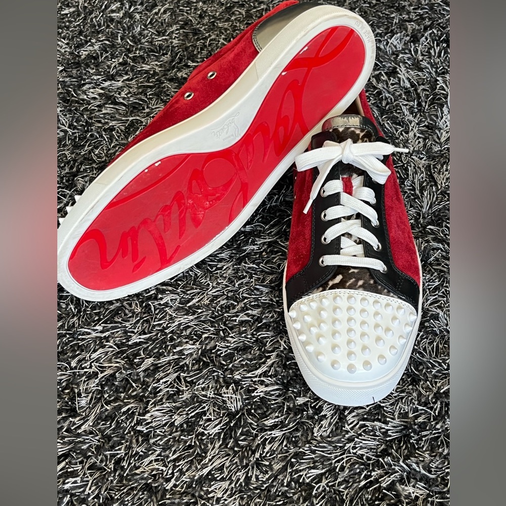 Authentic mens christian louboutin sneakers ( 48 1/2)